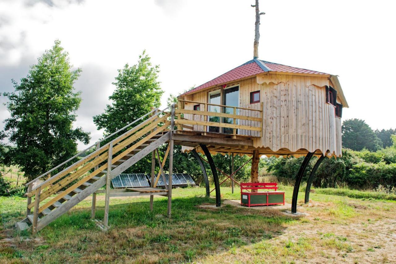Yourte Roulotte Et Gite De La Laita Clohars-Carnoët Exteriér fotografie