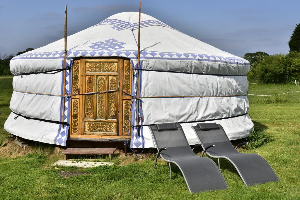 Yourte Roulotte Et Gite De La Laita Clohars-Carnoët Exteriér fotografie
